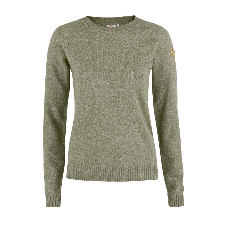 Fjällräven Övik Sweater in Forest Green