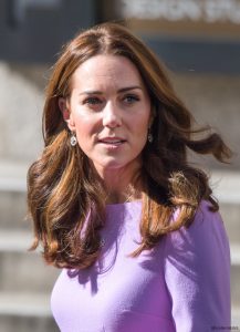 Kate Middleton in Emilia Wickstead Purple Dress for Mental Health Summit