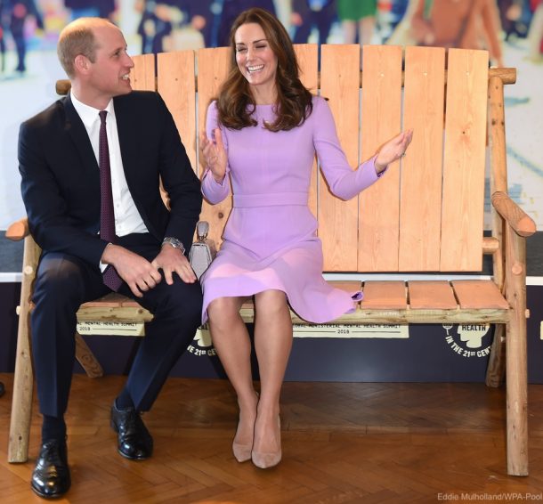 William and Kate on the Zimbabwe friendship bench