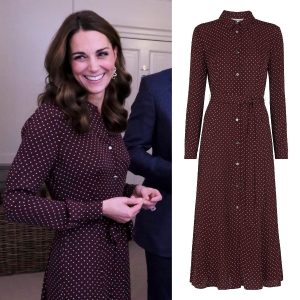 Kate wears Whistles for BBC Radio 1 Teen Hero Reception