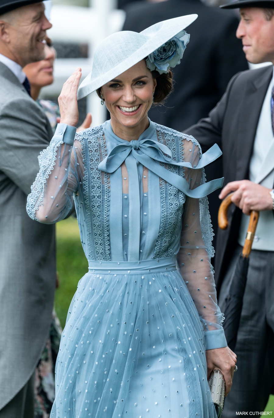 Kate Middleton wears blue Elie Saab outfit to Royal Ascot 2019