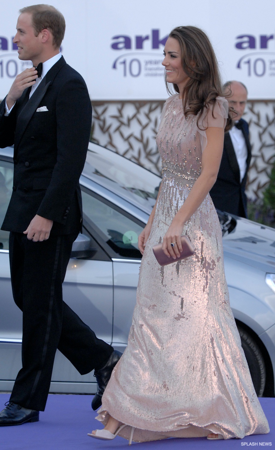 Kate Middleton wears Jenny Packham gown to ARK Charity Gala