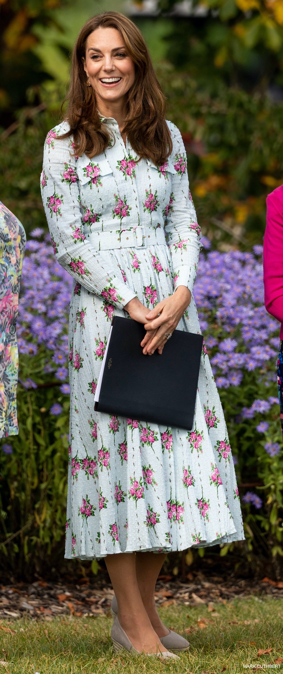 The Duchess of Cambridge officially opens the Back to Nature Garden at RHS Wisley