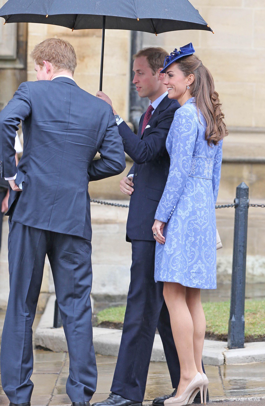 Kate recycles Jane Troughton coat for Prince Philip’s 90th birthday service