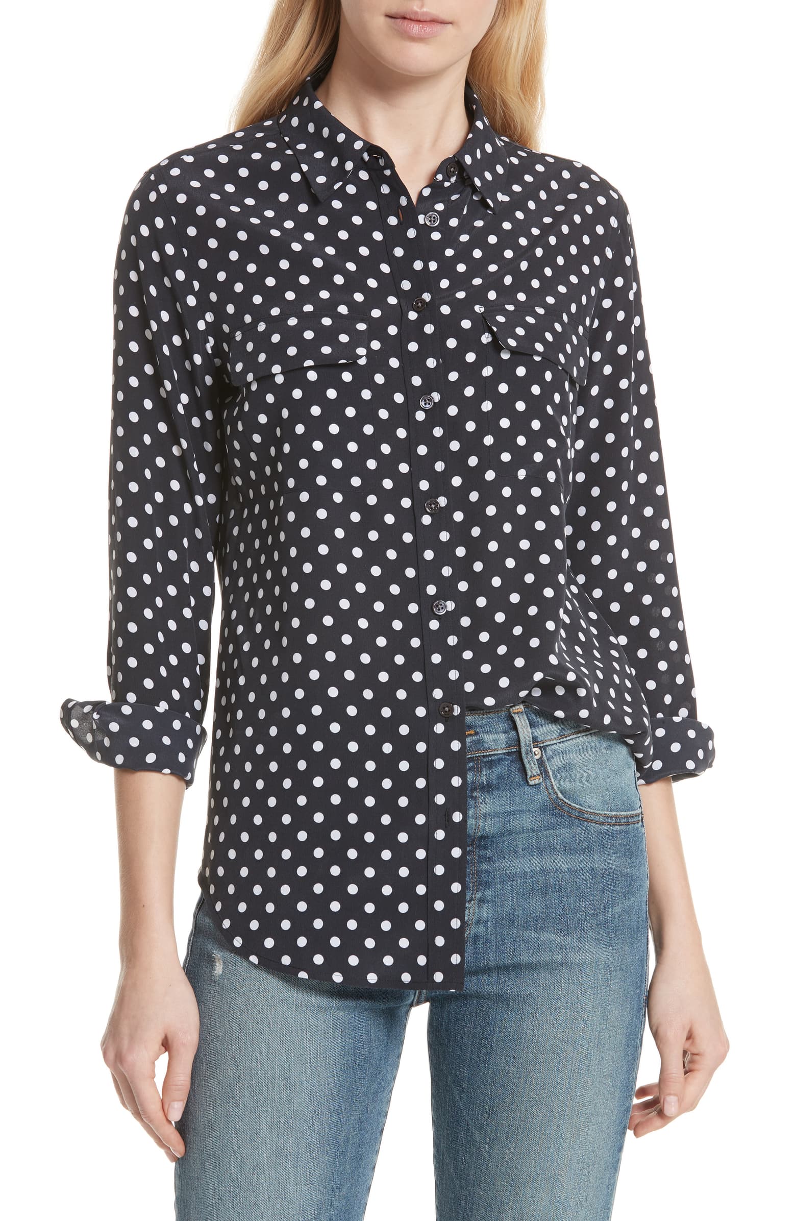 Kate Sunshine House Equipment Polka Dot Blouse Zara Culotte Sept