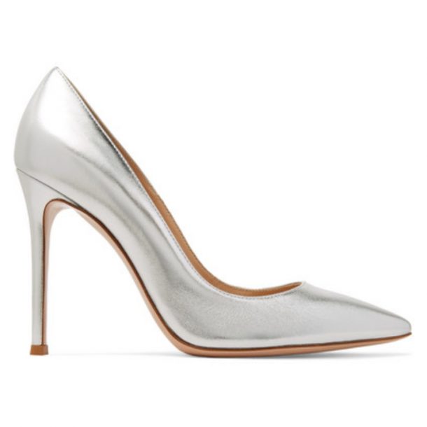 Gianvito Rossi 'Gianvito 105' pumps in metallic leather