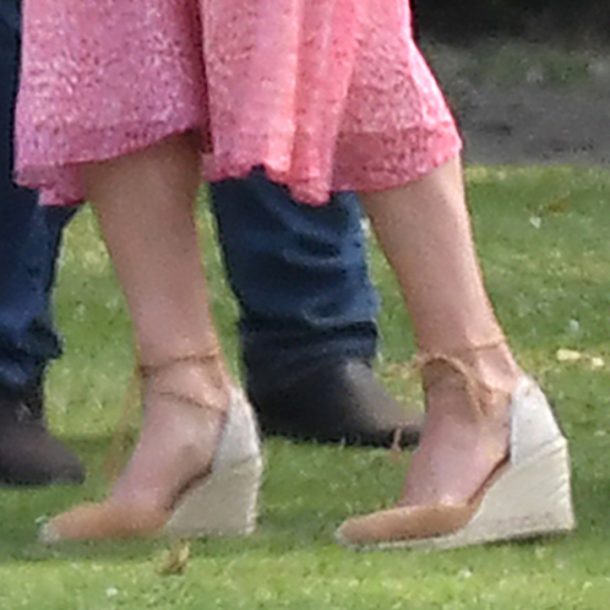 Kate Middleton's Castener Carina wedges