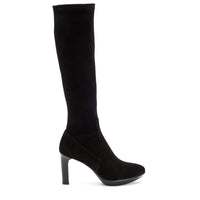 Kate Middleton wearing Aquatalia Rhumba Boots in Black Suede