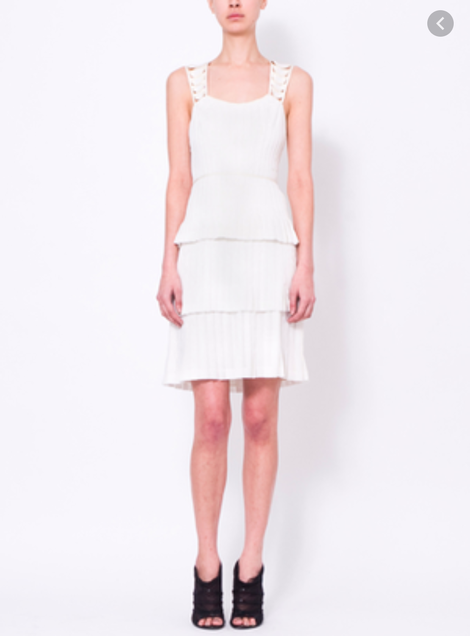 The Temperley London 'Moriah' dress in white
