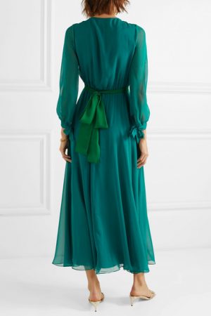 Kate Middleon's teal & green ARoss Girl x Soler 'Amanda' dress