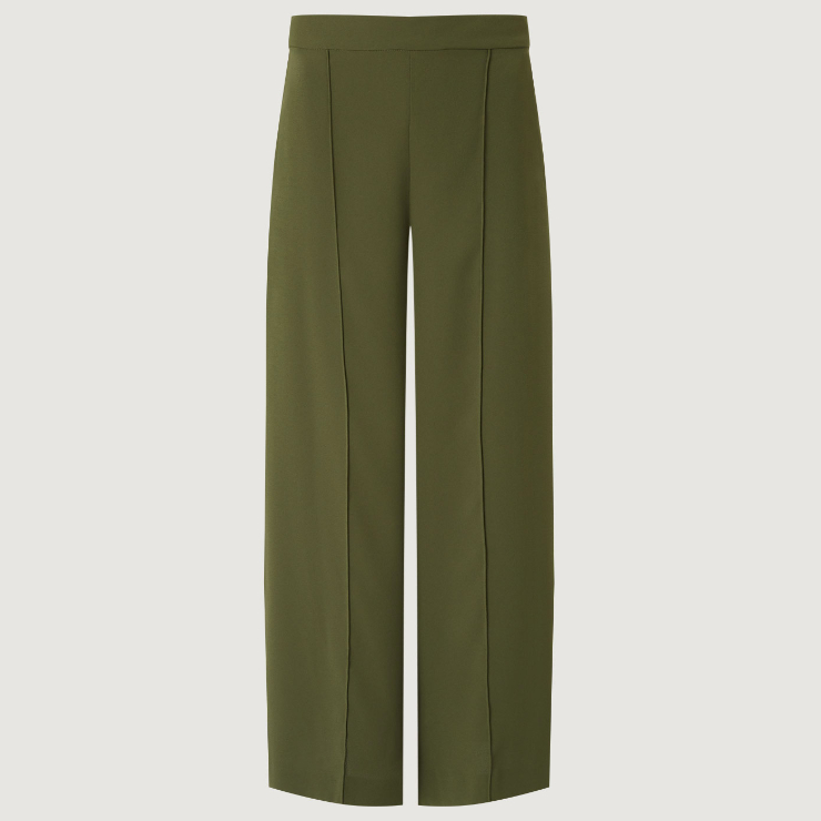 Trousers | Womens Jigsaw Relaxed Pleat Front Trouser Green < Family Fun  Reviews