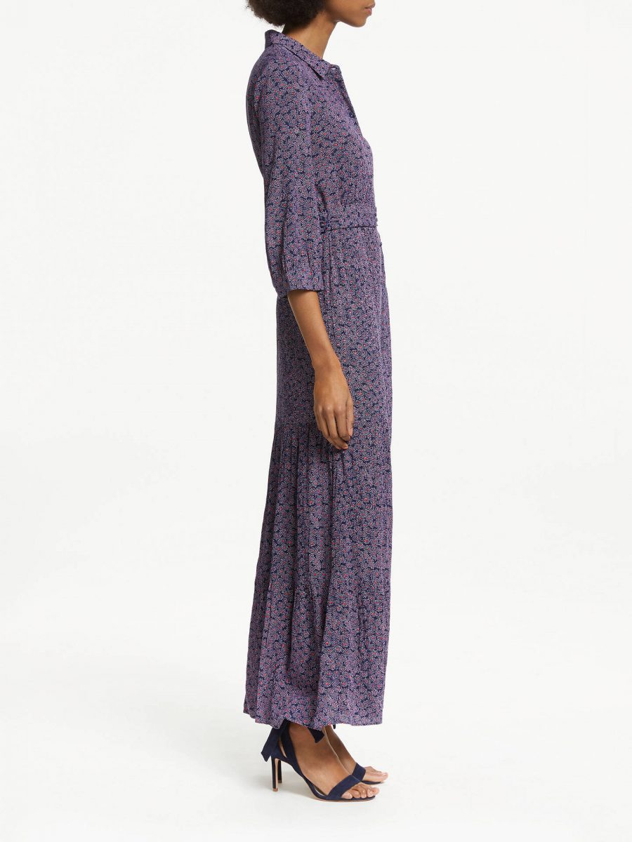 boden viola maxi shirt dress