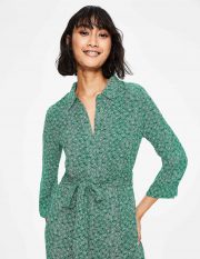 boden viola maxi shirt dress