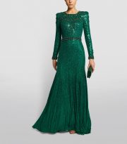 Kate Middleton's Green Sequin Gown Jenny Packham Tenille/Georgia