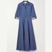 Kate Middleton's Gabriela Hearst Marley Blue Denim Shirt Dress