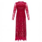 Kate Middleton wearing the Needle & Thread red 'Aurora' sequinned dress