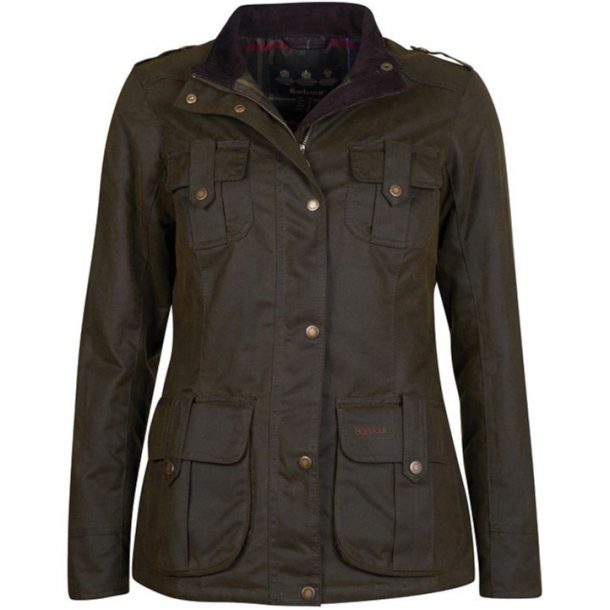 Portaal verlegen wervelkolom Kate Middleton's Barbour jacket - Defence Wax Coat in Olive Green