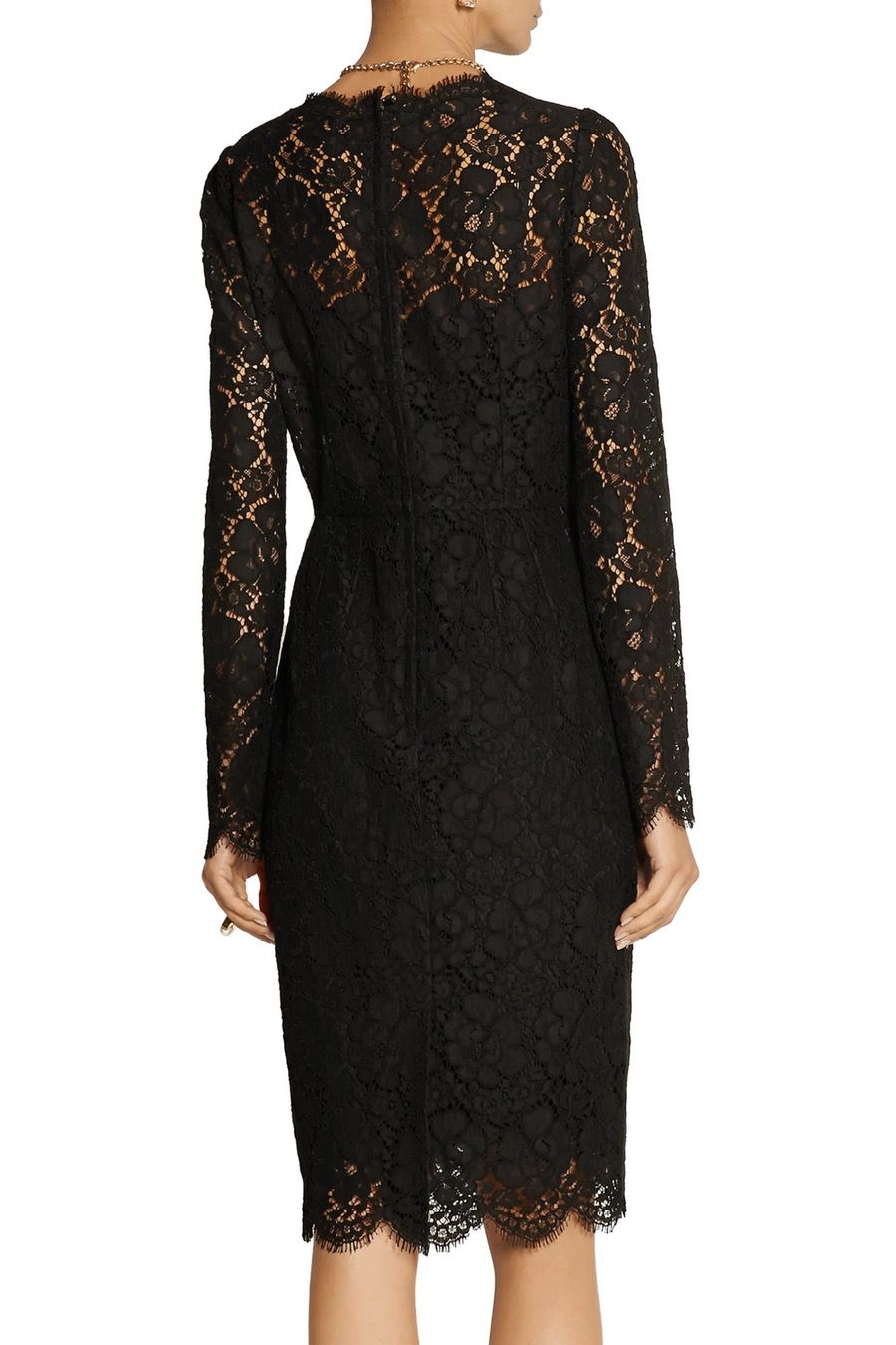 Kate Middleton S Dolce And Gabbana Black Lace Dress