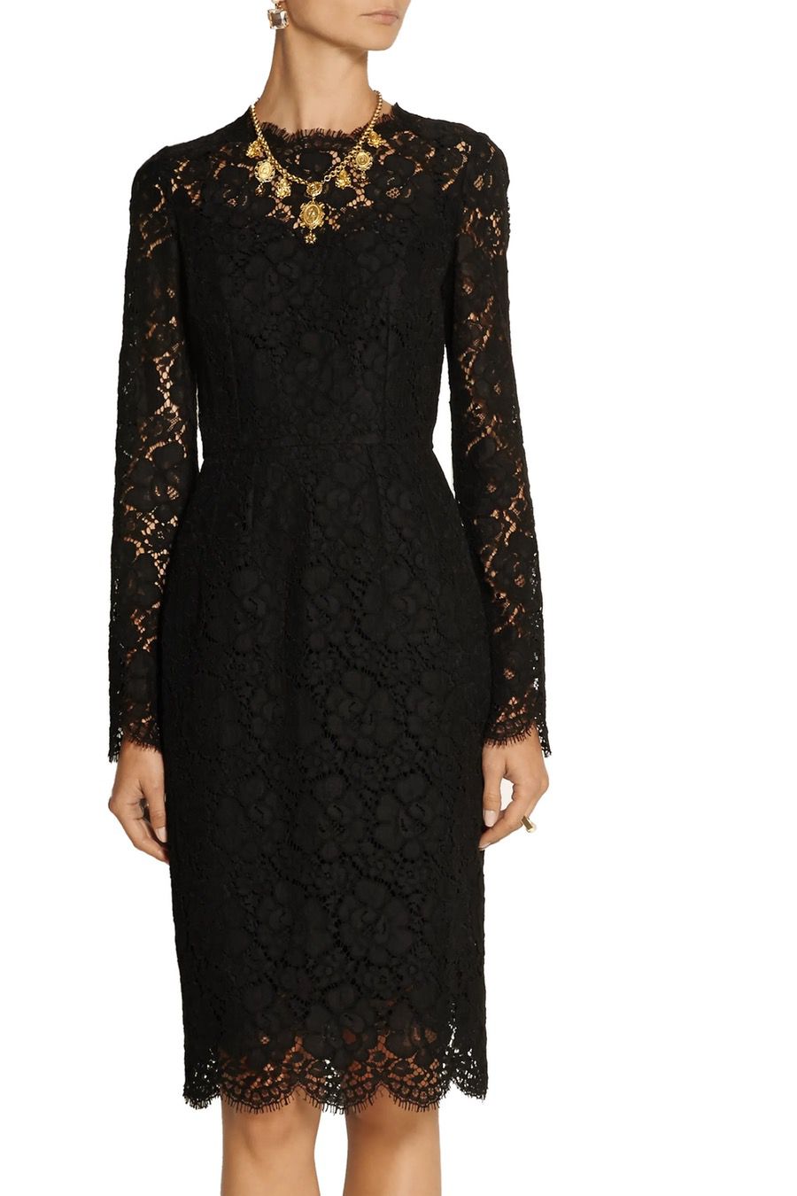 Dolce and gabbana black dress sale