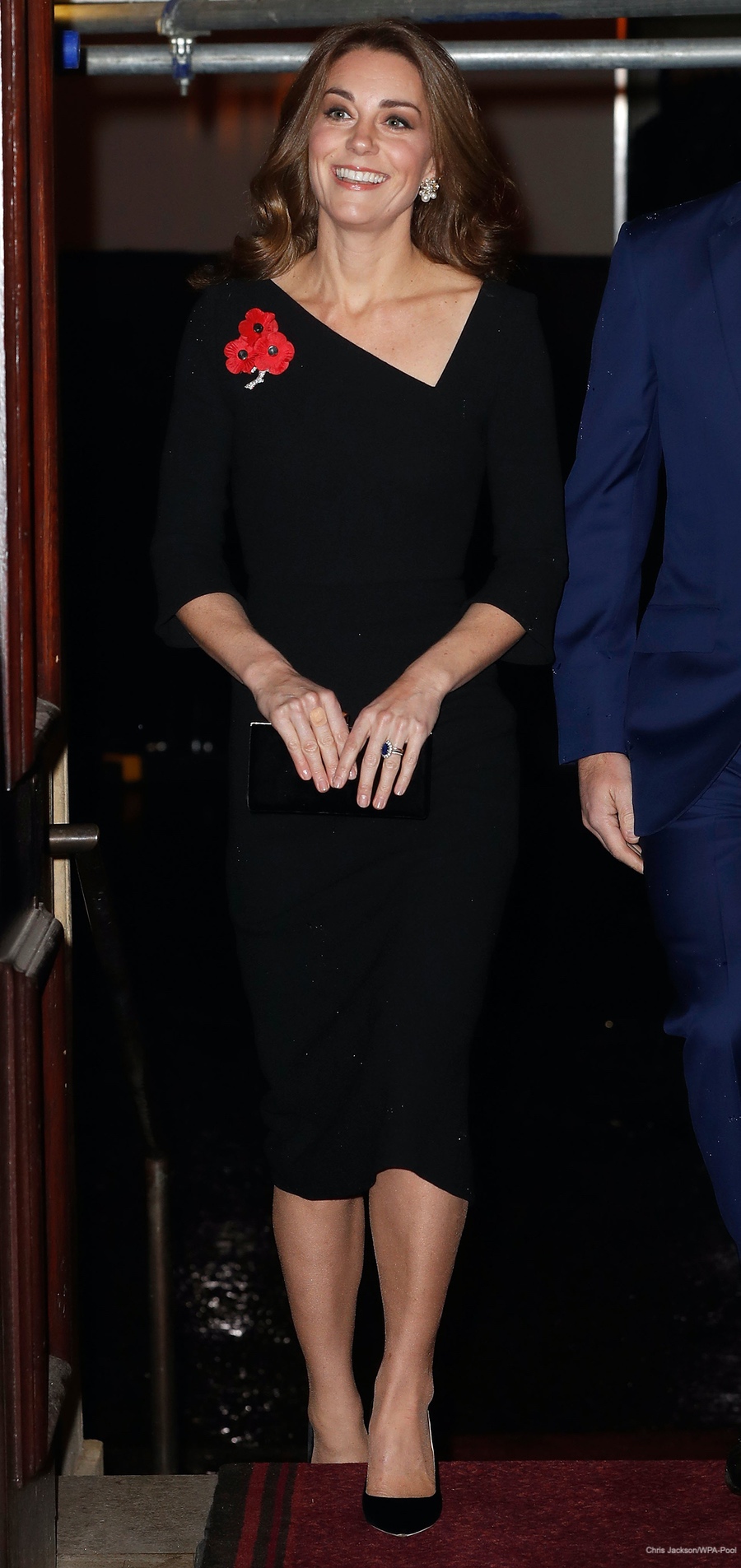 Kate in Roland Mouret for the 2018 Festival of Remembrance