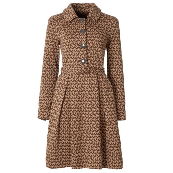 Kate Middleton repeats brown Orla Kiely 'Birdie' dress for Only Connect