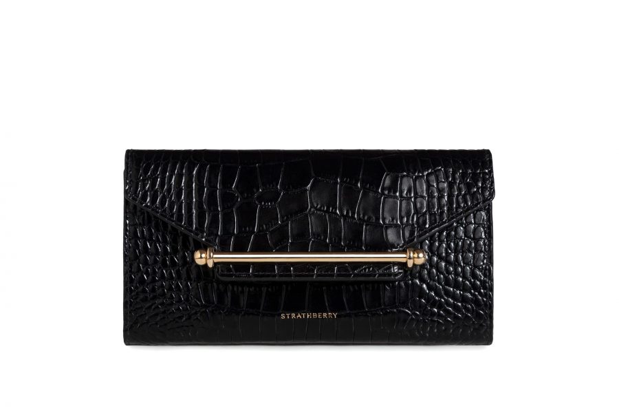 Black wallet outlet clutch