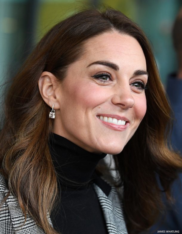 Kate Middleton owns Kiki McDonough Cushion Drop Earrings in 4 colours