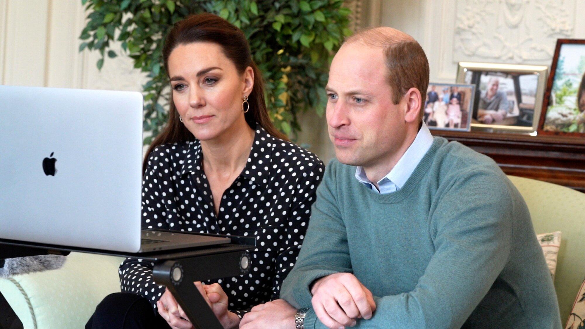 William and Kate speak to family helped by Shout 85258 text message support service