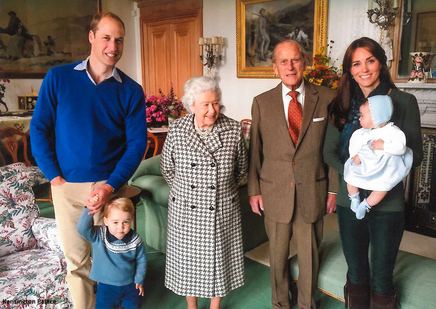 prince william and kate and george