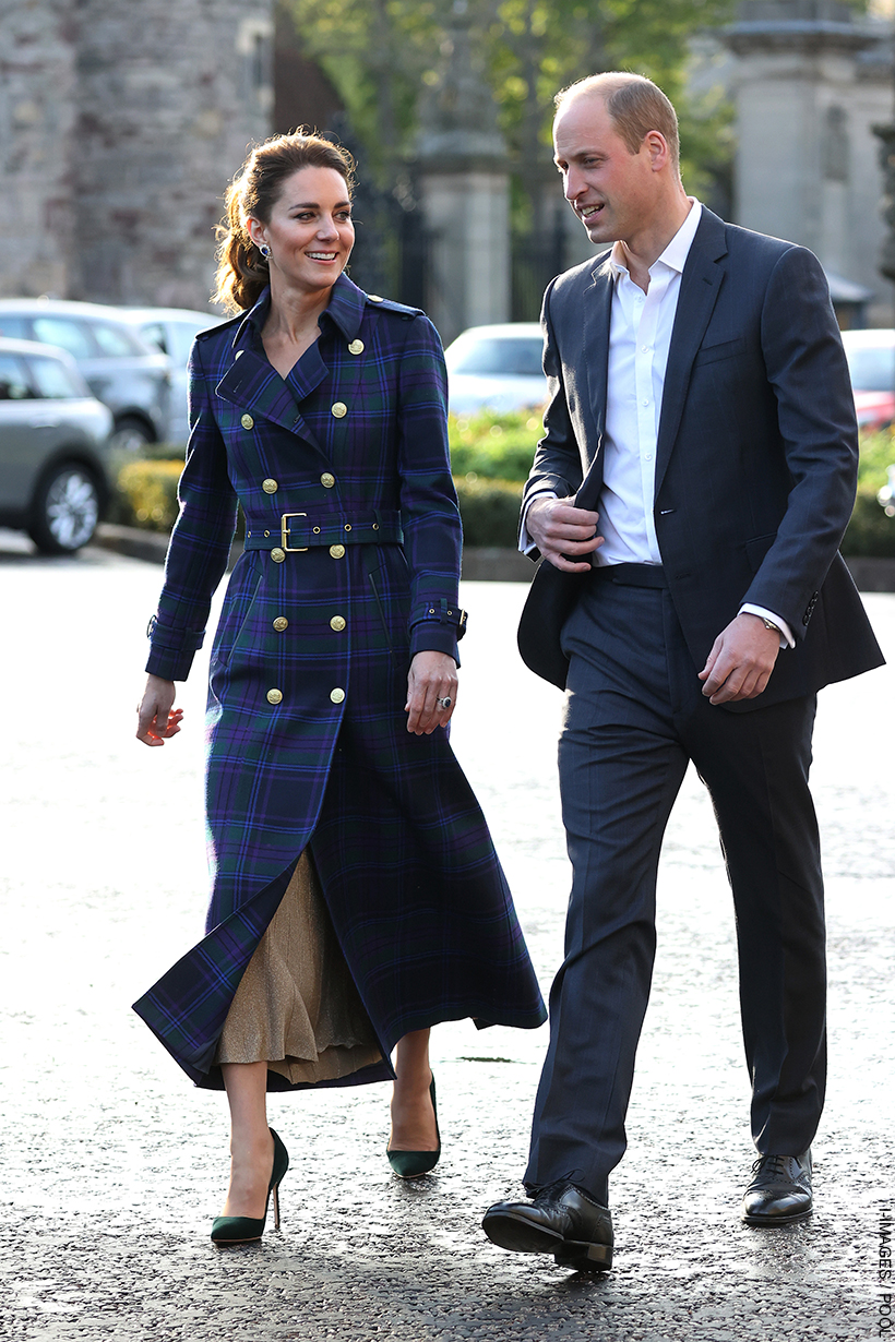 Scotland Tour Day 3:  Kate looks terrific in tartan as she hosts ‘Cruella’ movie night