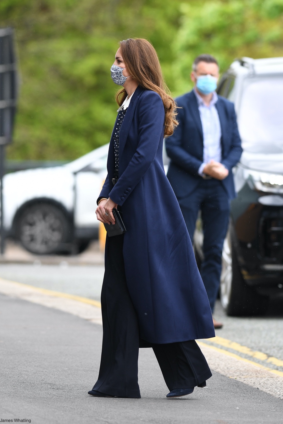 Kate Middleton's Black Smythson Tote Bag With Zip