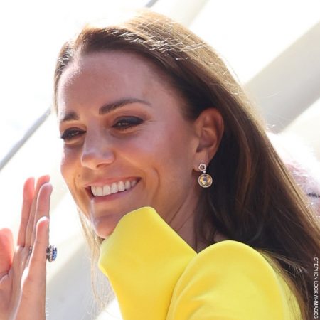 Kate Middleton's Kiki McDonough Eden Citrine and Diamond Flower Drop ...