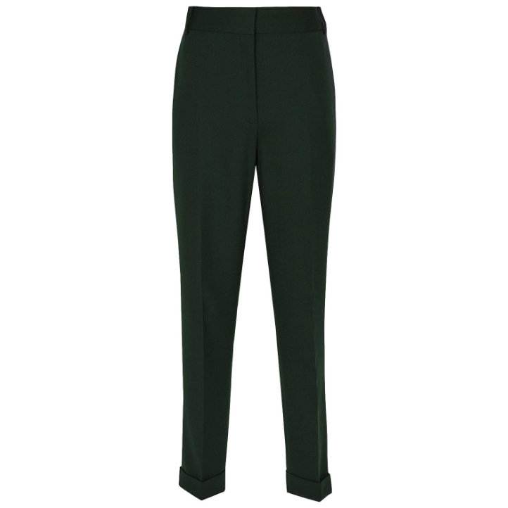 Weekday smart trousers in dark green | ASOS