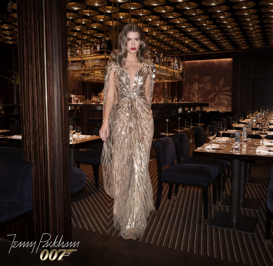 Gold Dress - Jenny Packham Goldfinger Gown