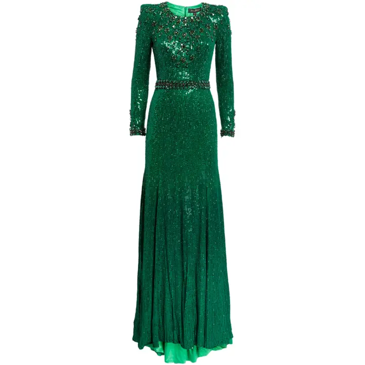 Kate Middleton's Jenny Packham Georgia Gown in Green Sequin