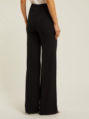 Kate Middleton's Roland Mouret Axon wide-leg trousers in black