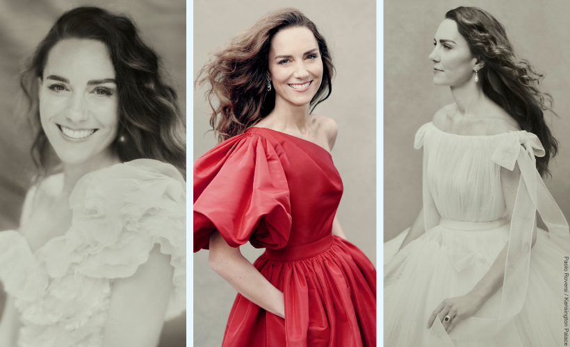 Kate turns 40! Duchess wears McQueen gowns in new birthday portraits