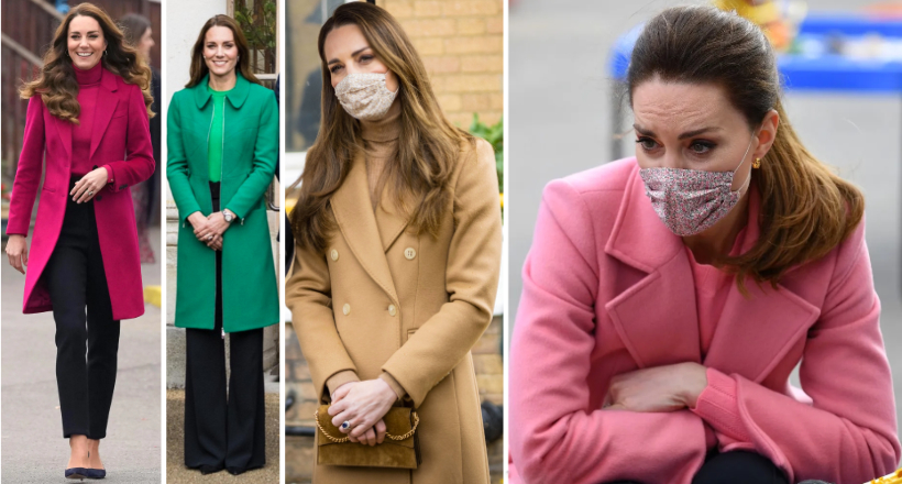 Kate Middleton's tonal outfits
