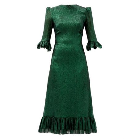 Kate Middleton wearing The Vampire's Wife Green Falconetti Dress