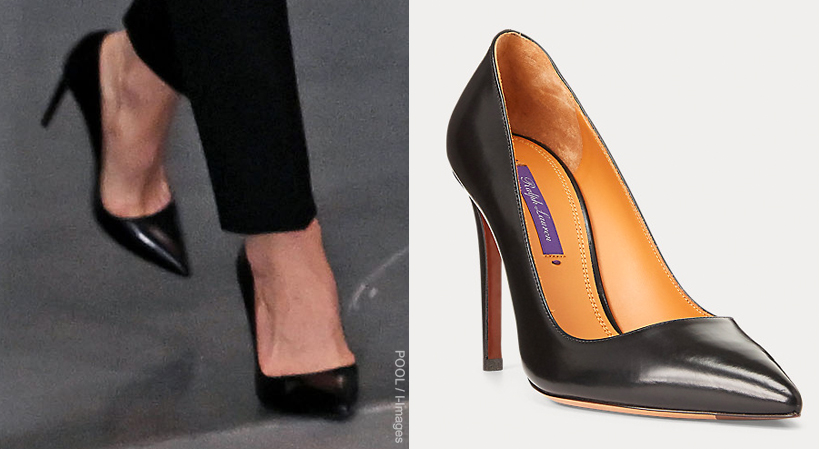 Kate Middleton's Ralph Lauren Celia Pumps in Gold Brown in Gold Brown