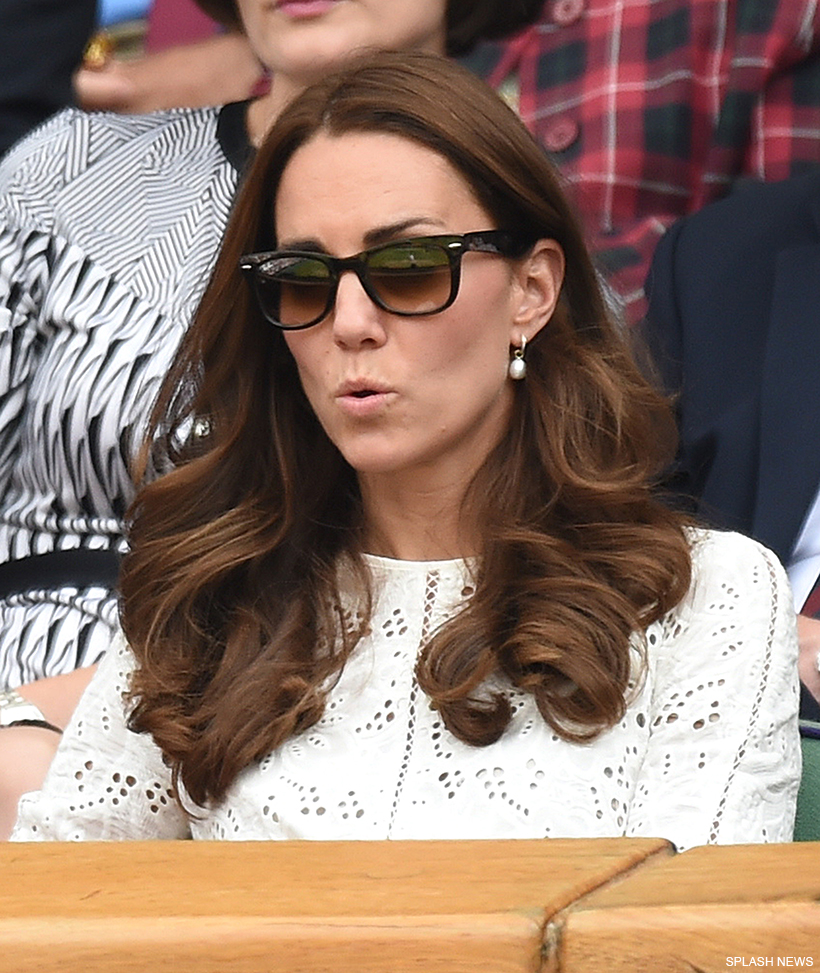 Kate Middleton's Ray-Ban Folding Wayfarer Sunglasses in Tortoise/Brown