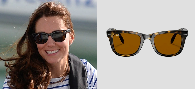 Which Ray-Ban sunglasses does Kate Middleton wear? All 4 Pairs listed!