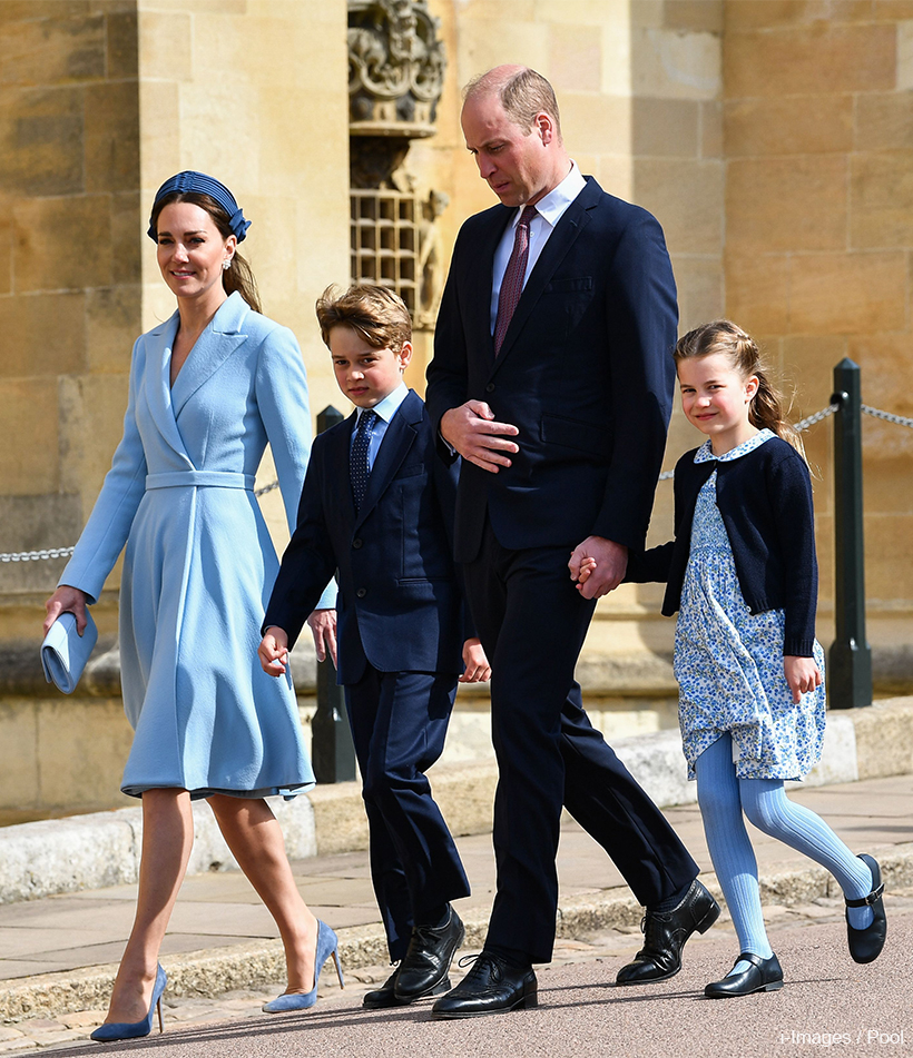 Kate Middleton's Emmy London Rebecca Court Shoes in Riviera Blue Suede