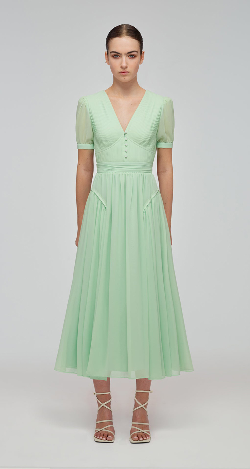 Kate Middleton's Mint Green Dress by Self Portrait - Worn In The Bahamas