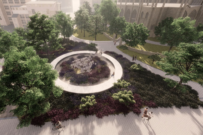 Kate Middleton Glade of Light Memorial Opening May 10, 2022 – Star