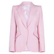 Kate Middleton's pink suit jacket by Alexander McQueen