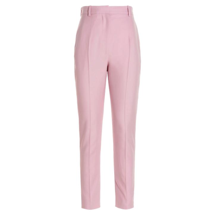 Pink Tailored Trousers – Front Row Fashions