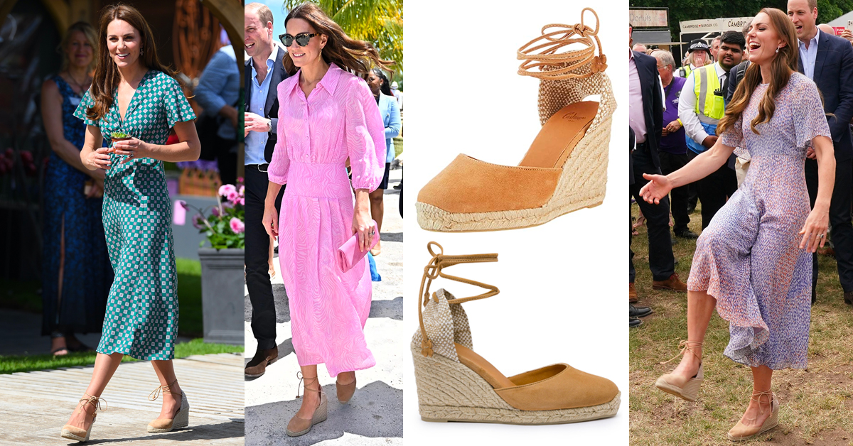 Share more than 148 kate middleton wedge sandals - awesomeenglish.edu.vn