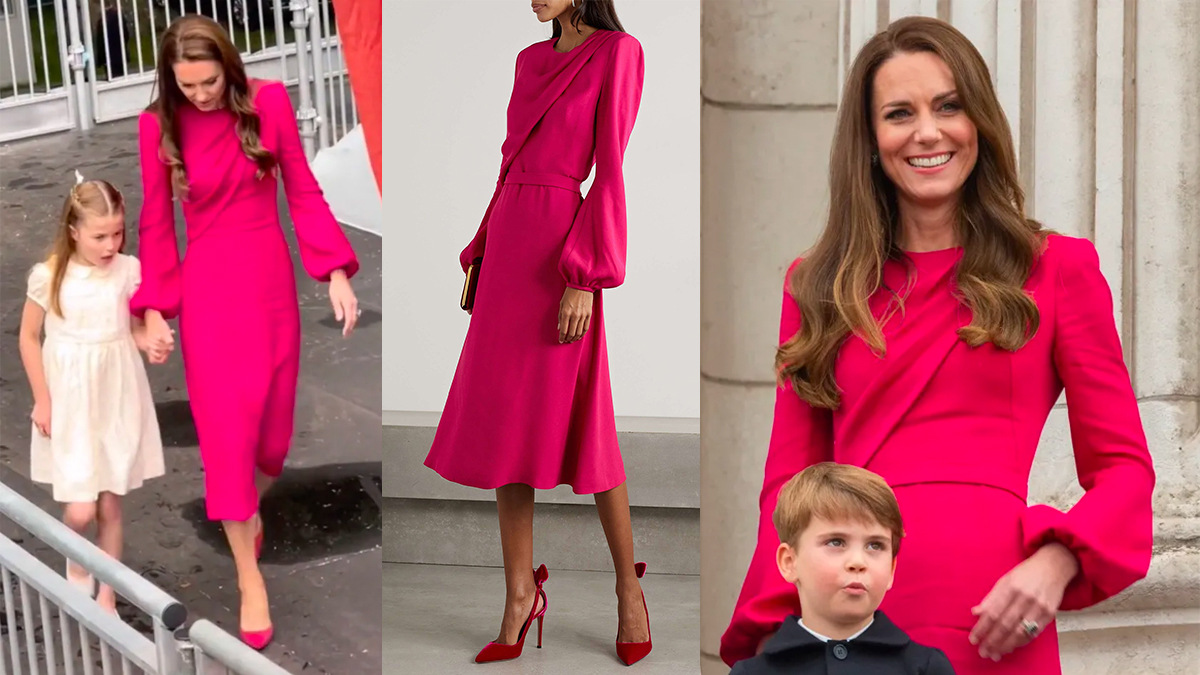 Kate Middleton's Pink Stella McCartney Dress - Jubilee Pageant