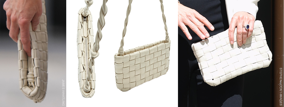 is selling a £28 dupe of Kate Middleton's sold out Massimo Dutti  clutch bag